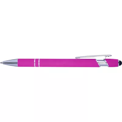 Długopis z touch pen-em - różowy (V1917-21)