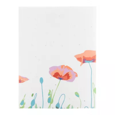 CreaNote Plus A5 Seed niestandardowy notatnik z papieru nasiennego - biały (AP716882)