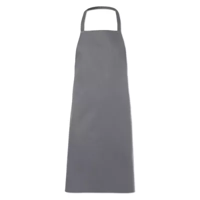 Fartuch kuchenny bawełniany 180 g/m² KITAB GLASGOW - Szary (MO7251-07)