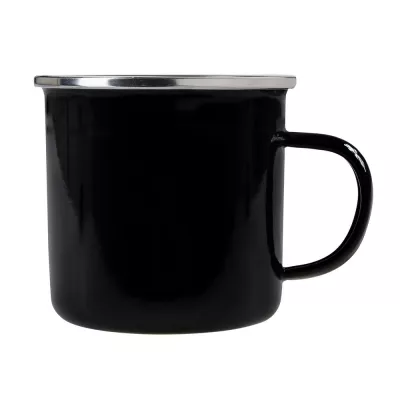 Kubek emaliowany I Taeris 360 ml - czarny (V7235-03)