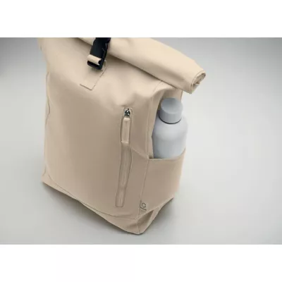 Plecak z bawełny z recyklingu 390 g/m² KAMET - Bezowy (MO2552-13)