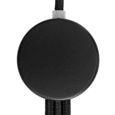 Kabel 3w1 z podświetlanym logo długi 120 cm, W201TG - czarny (EG053403)