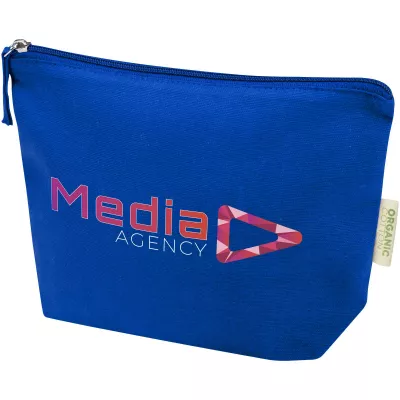 Odisha organiczna kosmetyczka z certyfikatem OCS o gramaturze 180 g/m², 1 l  - Błękit królewski (12078453)