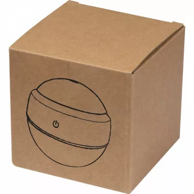 Nawilżacz powietrza z lampką LED 130 ml ROSALIE - brązowy (7263801)