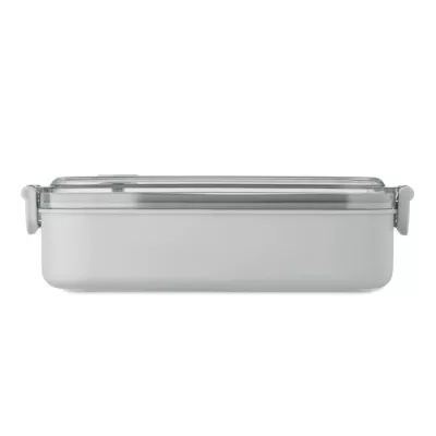 Lunchbox z PP ze stalowym wkładem 750 ml HOAGIE - Szary (MO2770-07)