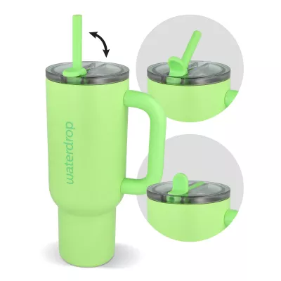 Kubek termiczny Waterdrop Explorer 1,1 l - jasnozielony (LT47003-N0032)