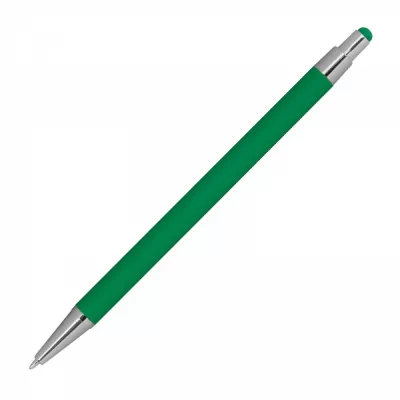 Długopis metalowy touch pen soft touch PAULA - zielony (1096409)