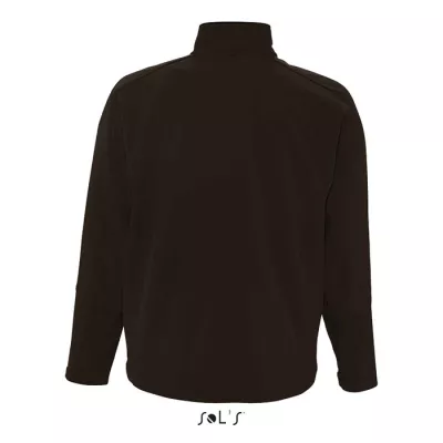 Softshell męski 3-warstwowy 340 g/m² Sol's RELAX - Dark Chocolate (S46600-DC)
