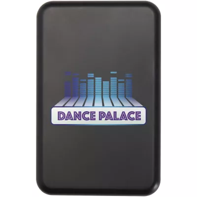 Acrab magnetyczny bezprzewodowy powerbank o pojemności 10 000 mAh i mocy 15 W z technologią 20 W PD — wykonany z tworzyw sztucznych pochodzących z recyklingu - Czarny (12444290)