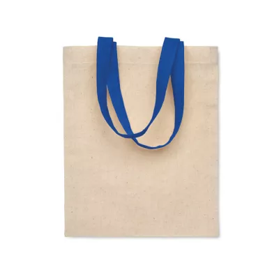 Torba na prezenty bawełniana 140 g/m² CHISAI - Niebieski (MO2147-37)