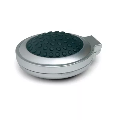 Lusterko składane ze szczotką do włosów B BEAUTY - Srebrny (KC2683-14)