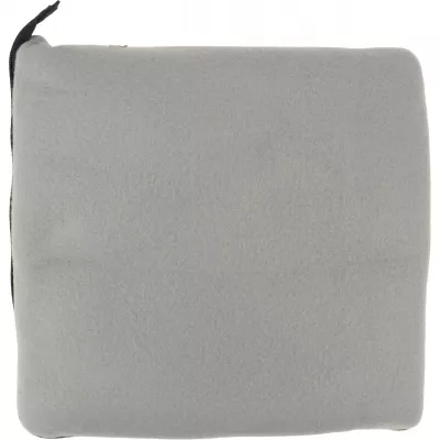 Koc z polaru/poduszka 2w1 RADCLIFF - szary (277507)