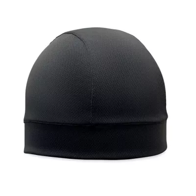 Czapka sportowa z wentylacją z poliestru SHIELD - Czarny (MO2878-03)