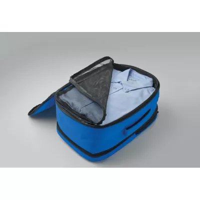 Plecak kabinowy z RPET na laptop 15" FLYSAFE - Niebieski (MO2840-37)