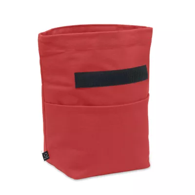 Torba termiczna na lunch z recyklingu RECOBA COLOUR - Czerwony (MO2551-05)
