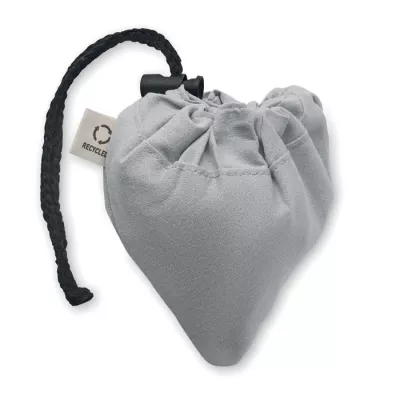 Torba składana z recyklingu 140 g/m² CARRIE COLOUR - Szary (MO2487-07)