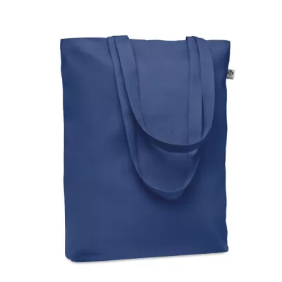 Torba płócienna z bawełny organicznej 270 g/m² COCO - Niebieski (MO6713-04)