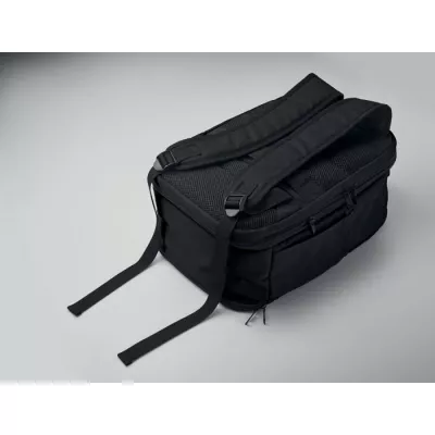 Plecak kabinowy z RPET na laptop 15" FLYSAFE - Czarny (MO2840-03)