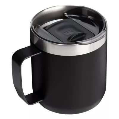 Kubek kempingowy Stanley Everyday 350 ml ze stali nierdzewnej - Czarny (10094990)