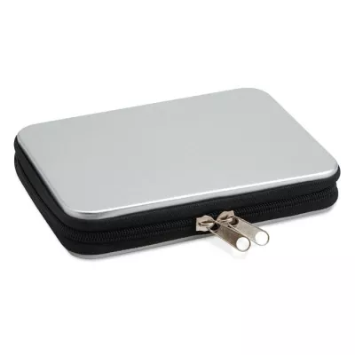 Zestaw narzędzi w aluminiowym etui PAUL - Czarny (MO8241-03)