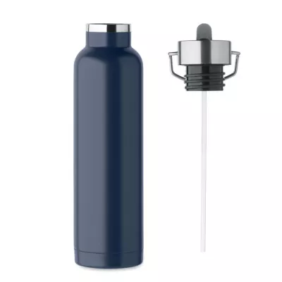 Butelka termiczna ze słomką 660 ml RIFLOW - Francuski Granat (MO2283-85)
