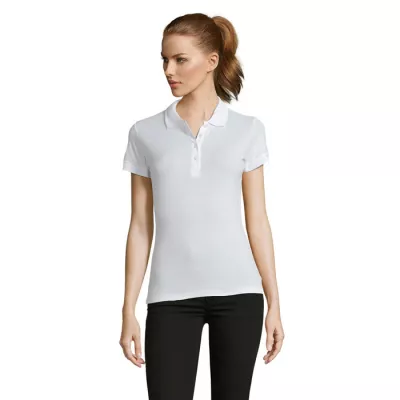 Koszulka polo damska piqué 170 g/m² Sol's PASSION - Bialy (S11338-WH)