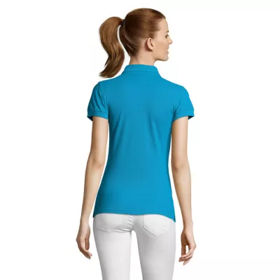 Koszulka polo damska piqué 170 g/m² Sol's PASSION - Aqua (S11338-AQ)
