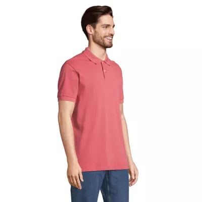 Koszulka polo męska z czesanej bawełny Sol's PACIFIC - Folk Pink Twin (S04439-FY)