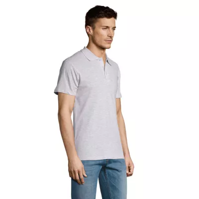 Koszulka polo męska piqué 170 g/m² Sol's SUMMER II - Popiól (S11342-AS)
