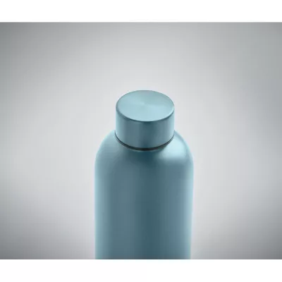 Butelka termiczna ze stali z recyklingu 500 ml ATHENA - Baby Blue (MO6750-66)