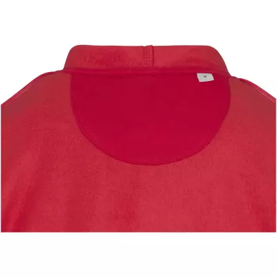 Jasper bluza unisex z kapturem z materiału organicznego pochodzącego z recyklingu z certyfikatem OCS, o gramaturze 280 g/m² - Czerwony (39666-RED)