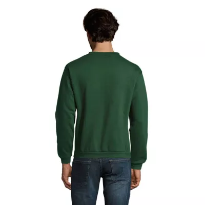 Bluza męska z okrągłym dekoltem 260 g/m² Sol's SPIDER - Ciemno-Zielony (S01168-BO)