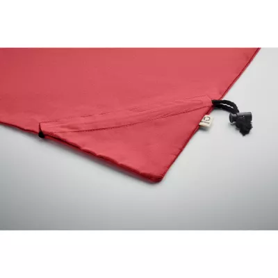 Torba składana z recyklingu 140 g/m² CARRIE COLOUR - Czerwony (MO2487-05)