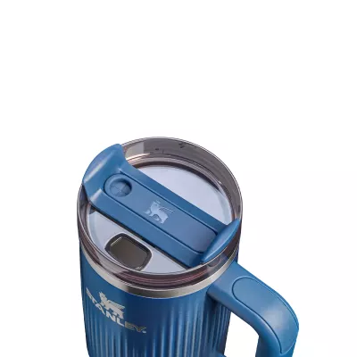 Kubek Quencher Termiczny H2.O Fluted Tumbler 0,89L - LIMITED EDITION - Glacial Blue Shine (10130030117)