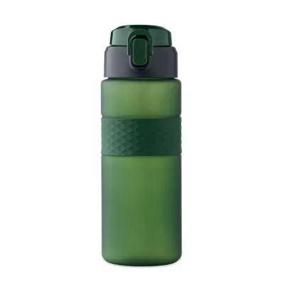 Butelka z RPET ze słomką 700 ml ISJFORDEN - Ciemnozielony (MO2755-60)