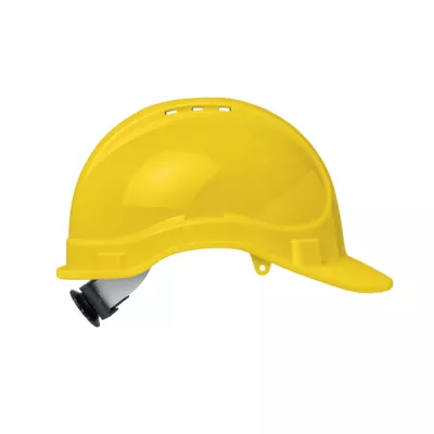 Kask ochronny z ABS EN397 HELM - Zólty (MO2456-08)