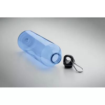 Butelka z RPET z karabińczykiem 750 ml MOSS RE750 - Przezroczysty Niebieski (MO2804-23)