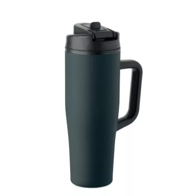Kubek termiczny ze stali z recyklingu 900 ml ATLANTA - Francuski Granat (MO3213-85)