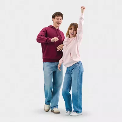 Bluza unisex organiczna 280 g/m² Sol's STELLAR - Burgundy (S03568-BG)