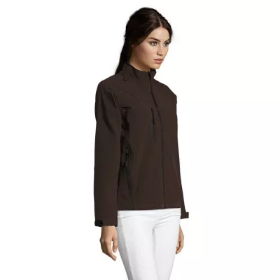 Softshell damski wodoodporny 340 g/m² Sol's ROXY - Dark Chocolate (S46800-DC)
