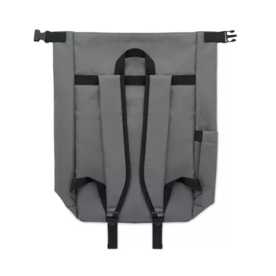 Plecak na laptop 15" z RPET 600D UNITON - Kamienny Szary (MO2969-15)