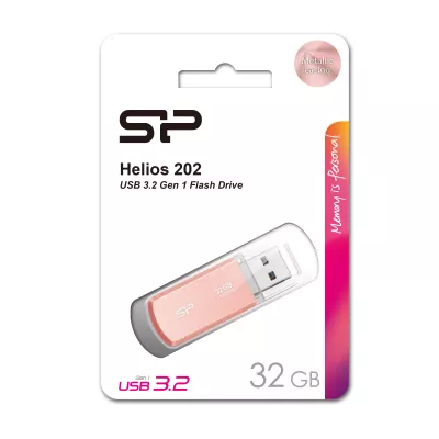 Pendrive HELIOS 202, 32GB 3.2 Gen 1 Silicon Power - różowy (EG833811 32GB)