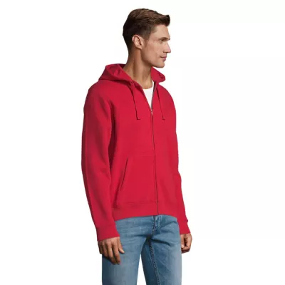 Bluza męska rozpinana 280 g/m² Sol's SPIKE MEN - Czerwony (S03105-RD)