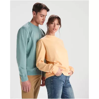Jaya sweter unisex z okrągłym dekoltem - Ciemnozielony (R2203-D GREEN)