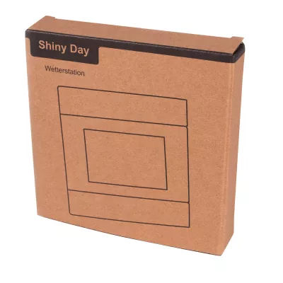 Stacja pogodowa SHINY DAY - czarny, srebrny (56-0401032)
