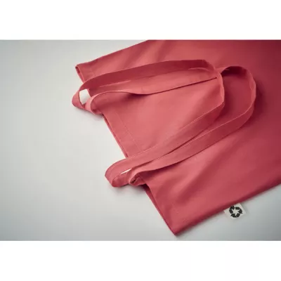Torba z bawełny z recyklingu 140 g/m² ZOCO COLOUR - Czerwony (MO6674-05)
