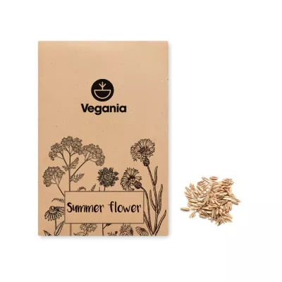 Nasiona kwiatów letnich w kopercie SEEDLOPE - Bezowy (MO6502-13)