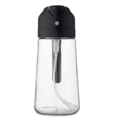 Dozownik i spryskiwacz do oliwy szklany 450 ml DIP - Czarny (MO2849-03)