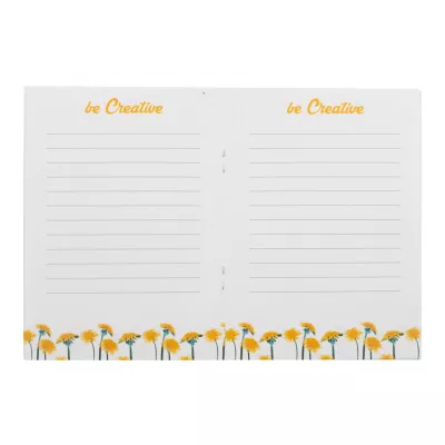 CreaNote Plus A6 Seed niestandardowy notatnik z papieru nasiennego - biały (AP716881)