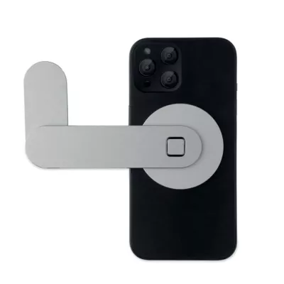 Magnetyczny uchwyt na telefon z aluminium SCREENTACH - Srebrny (MO3160-14)